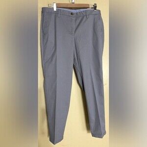 Talbots 10P Girlfriend Chinos Grey Petite Pants Slacks